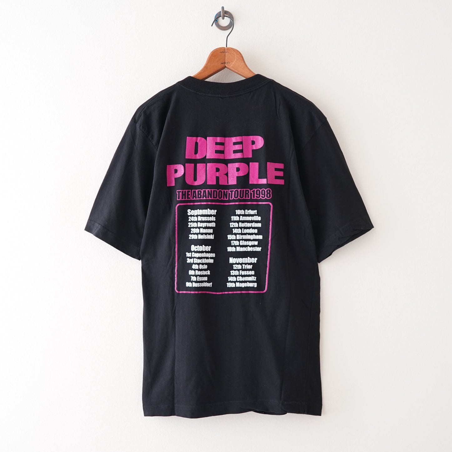 90s Deep Purple THE ABANDON TOUR 1998 tee