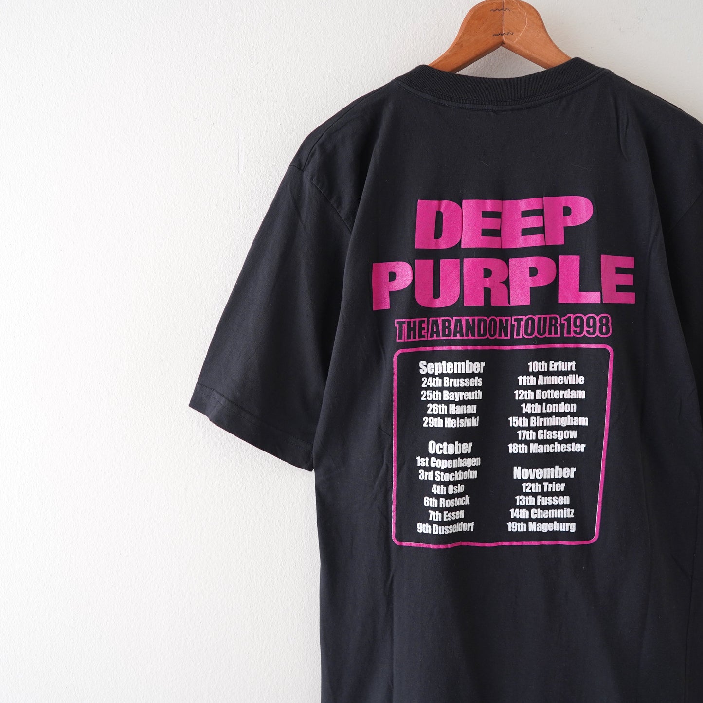 90s Deep Purple THE ABANDON TOUR 1998 tee