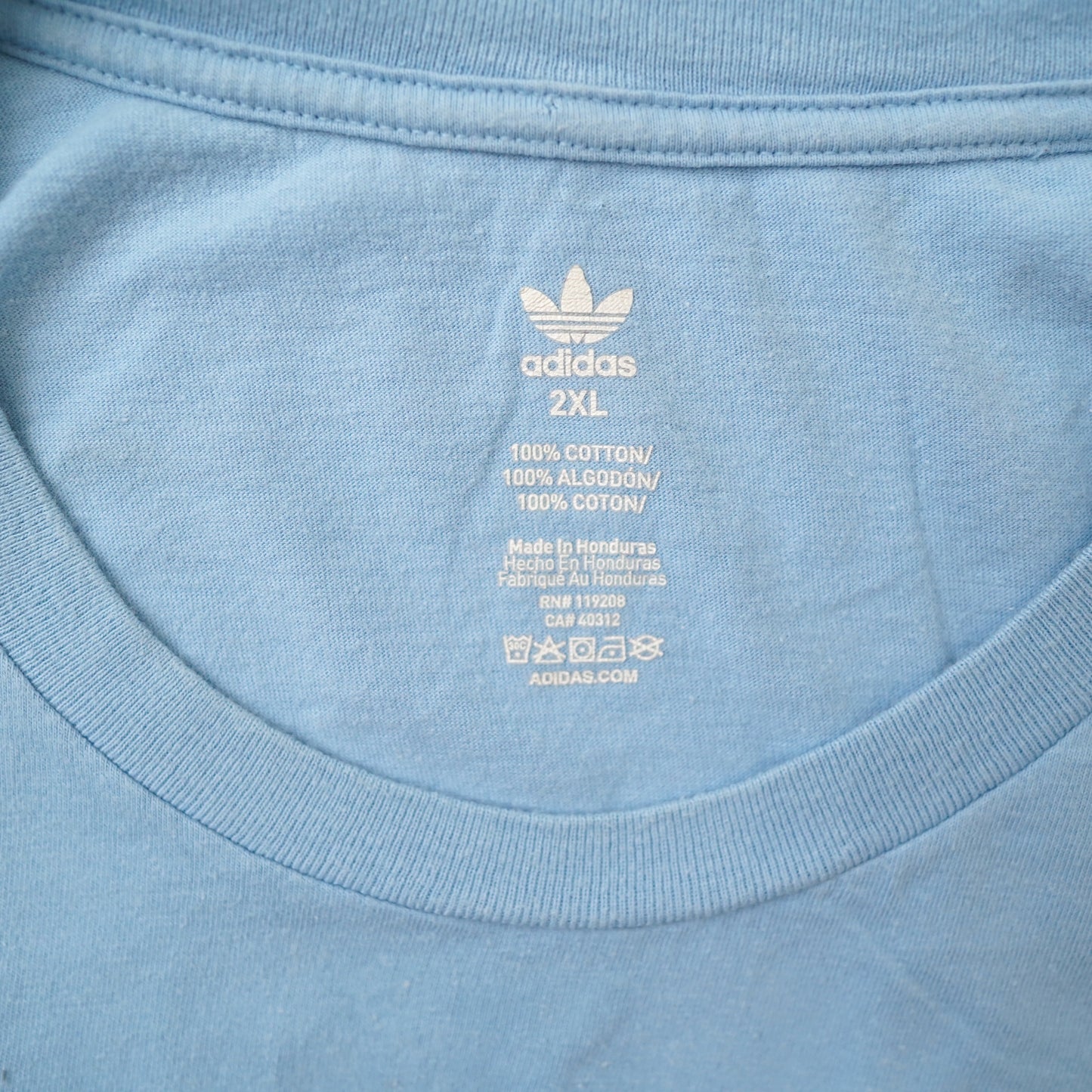 adidas logo tee