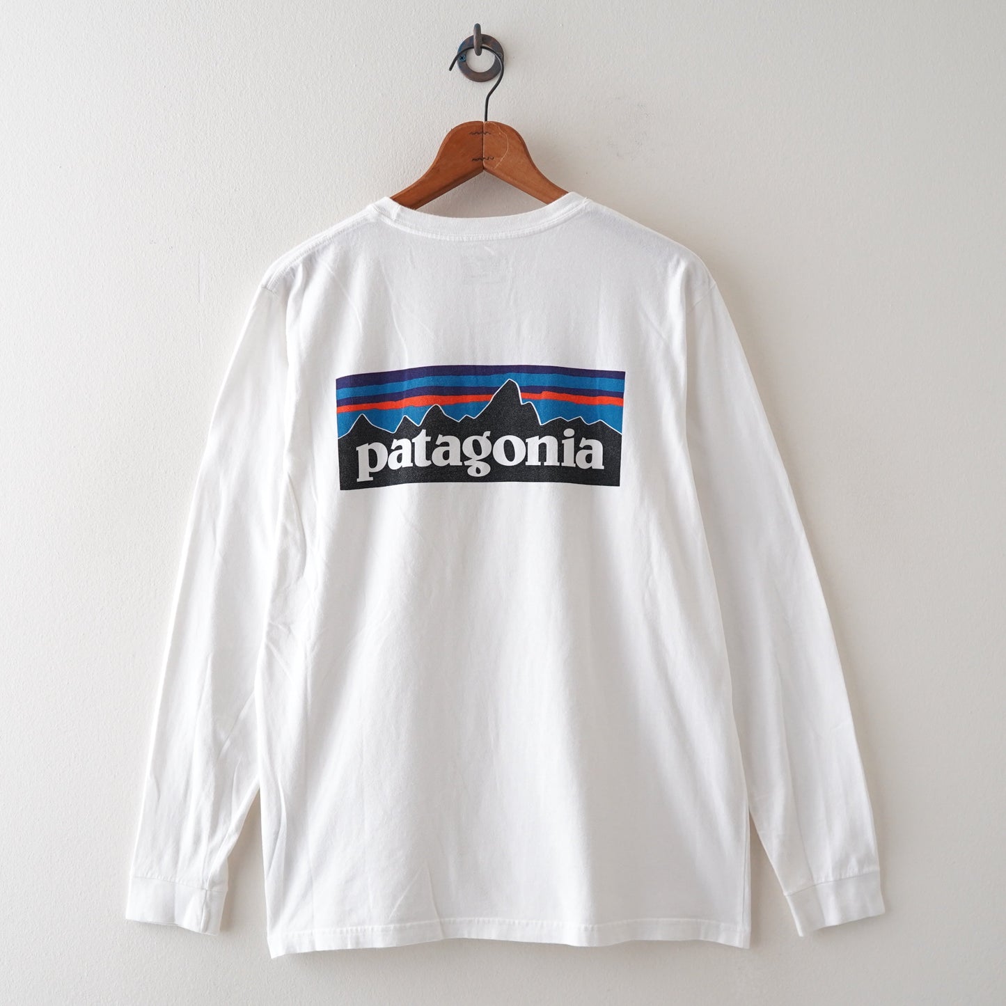 patagonia logo tee