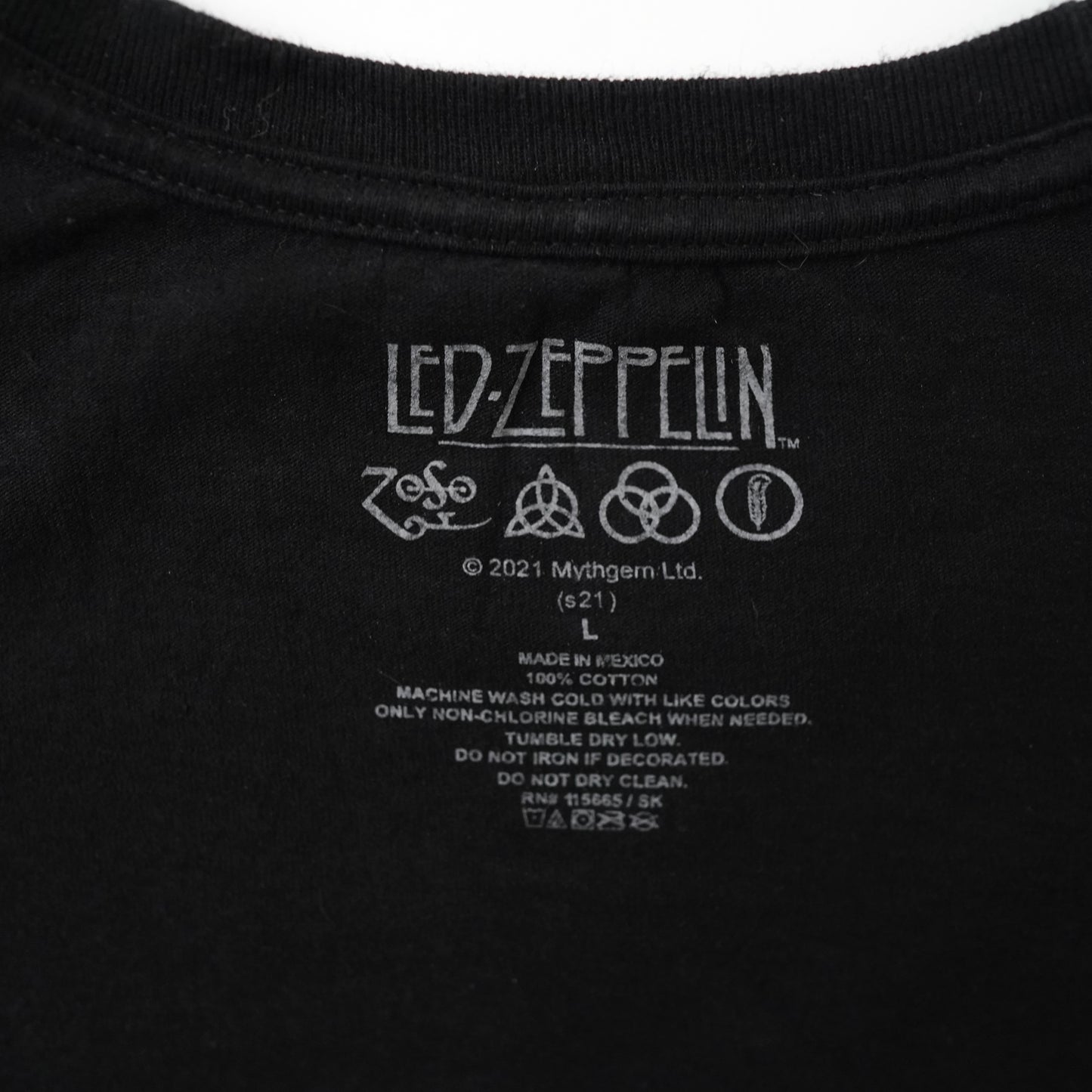 Red zeppelin tee