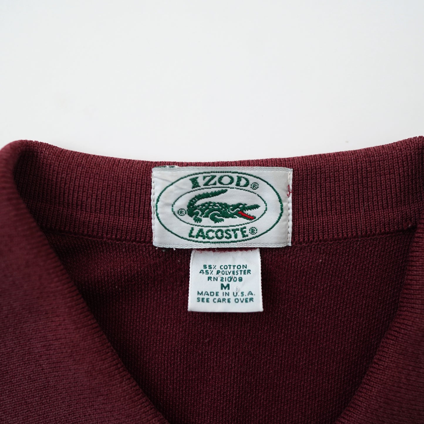 80s-90s izod LACOSTE polo shirt