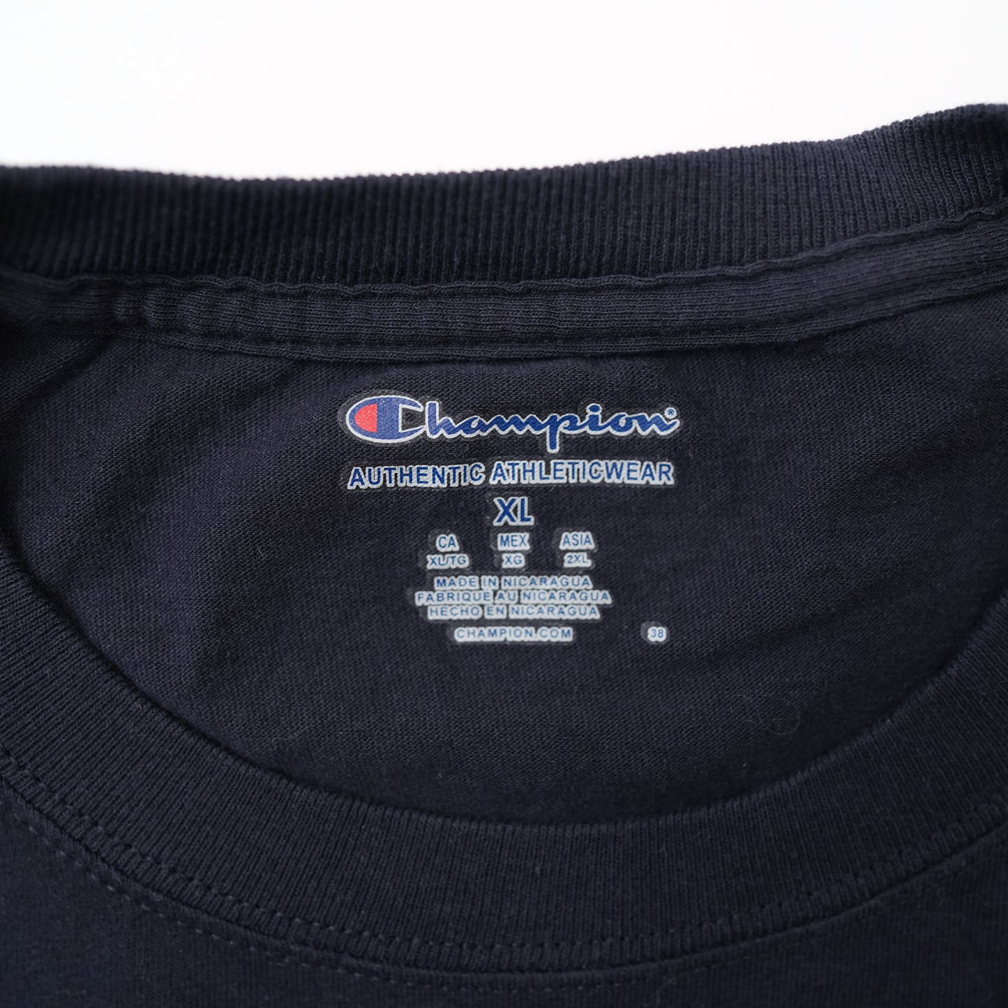 Champion college logo tee