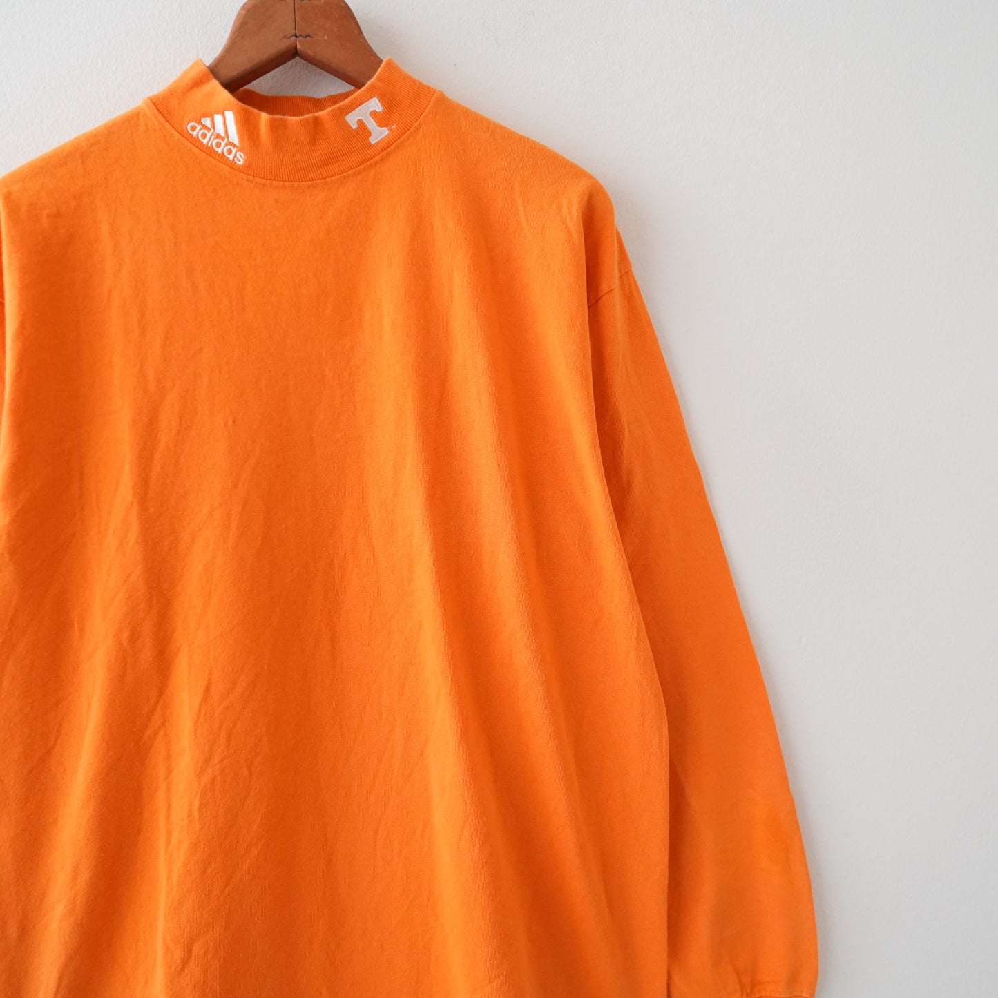 adidas mockneck long tee