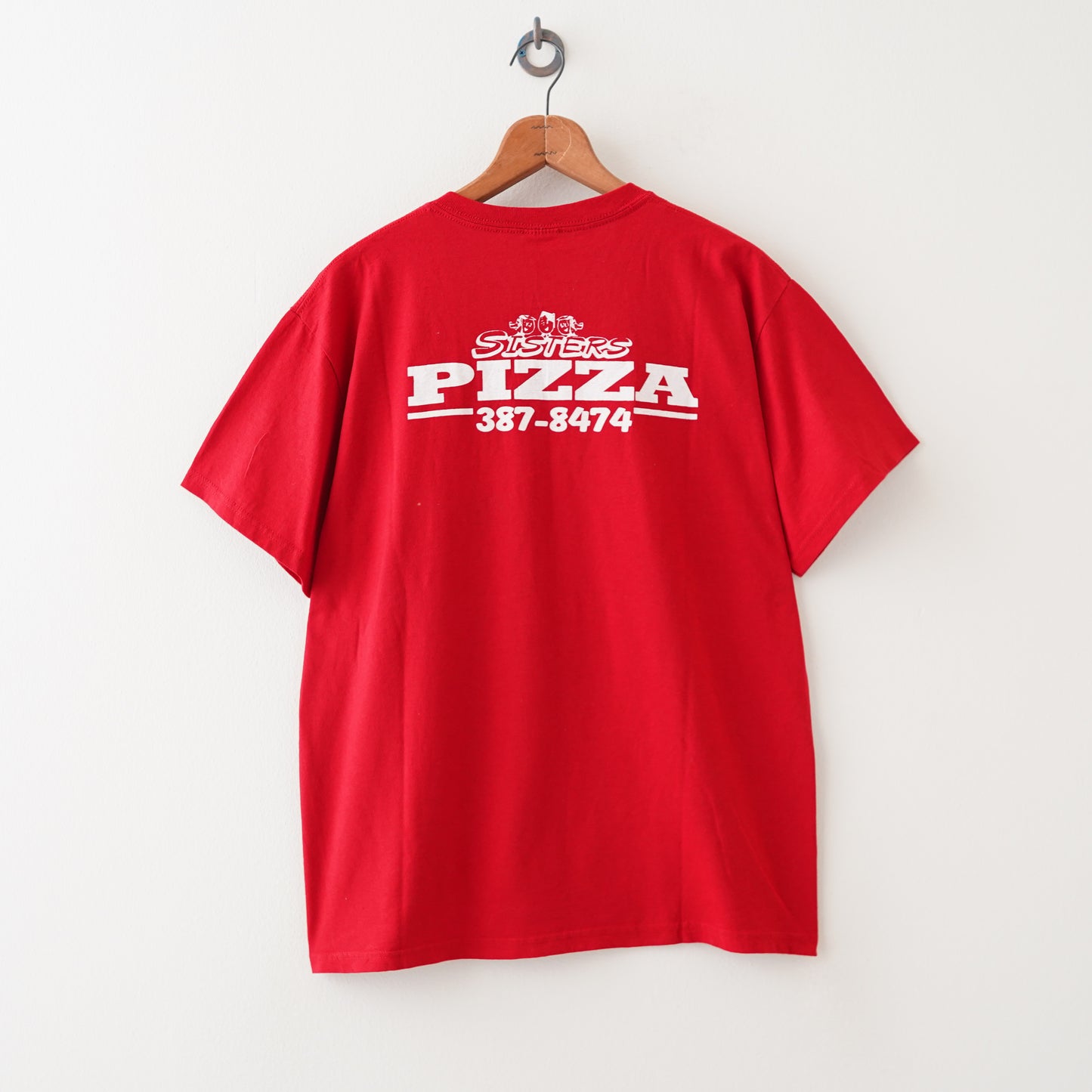 JERZEES sisters pizza tee