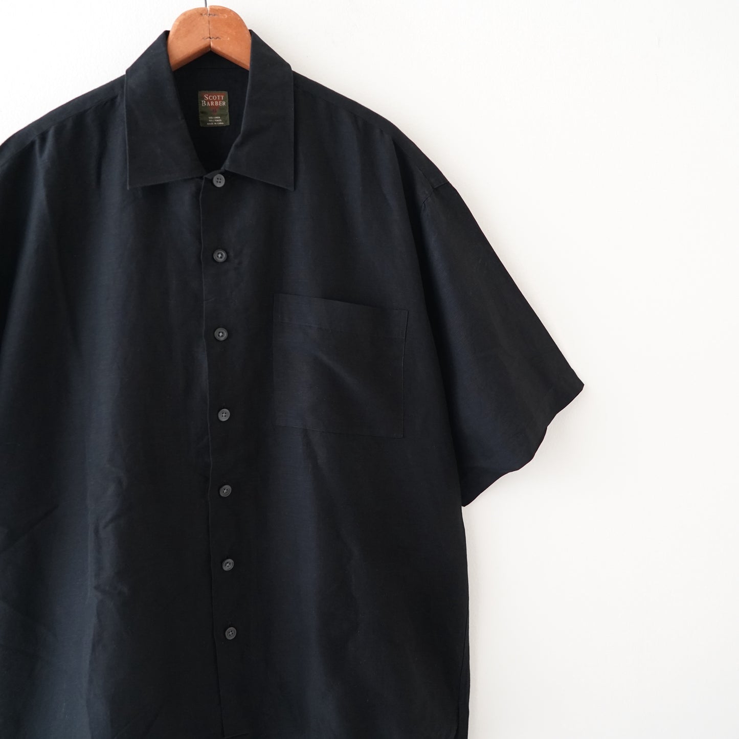 SCOTT BARBER Linen shirts