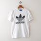 adidas logo tee