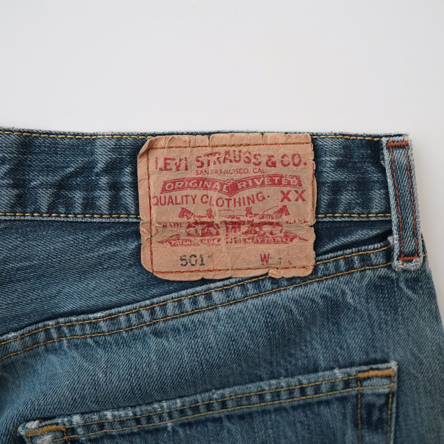 Levis 501 denim pants