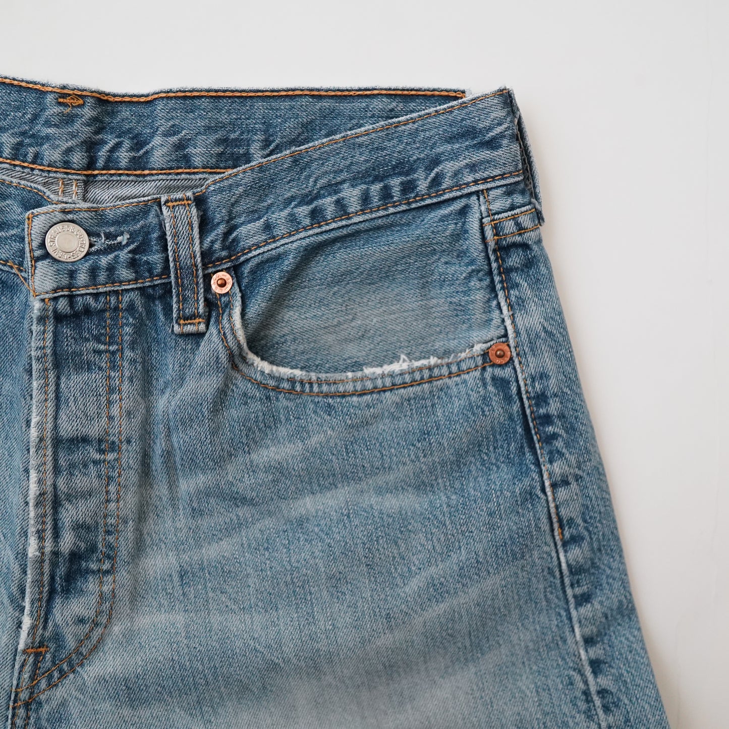 Levis 501 denim pants