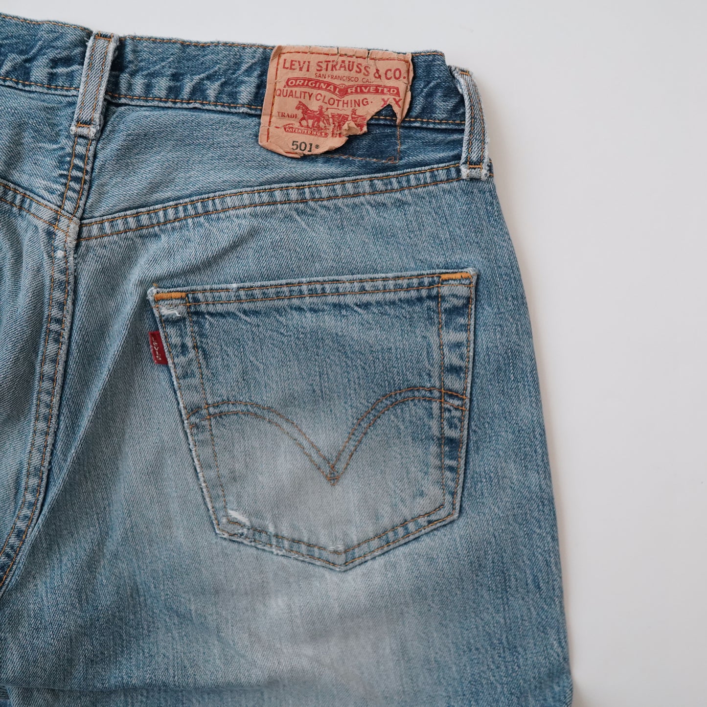 Levis 501 denim pants