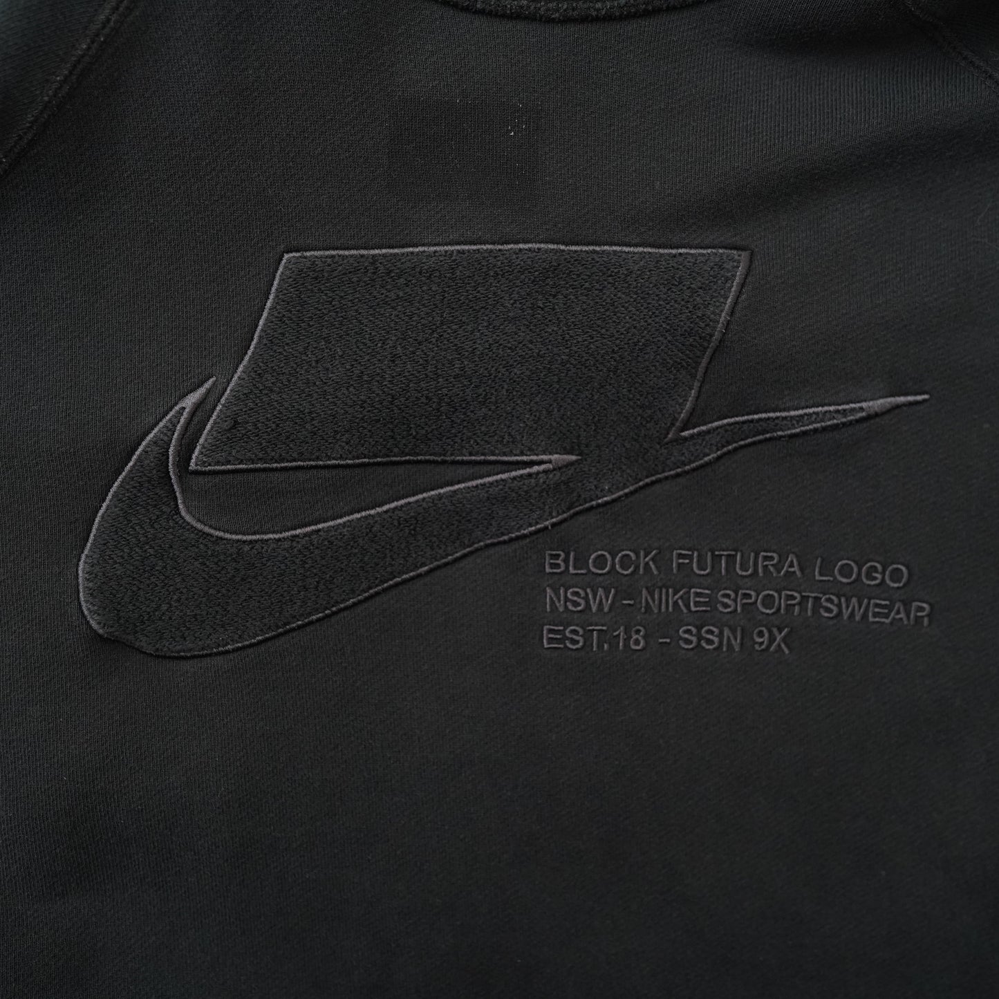 NIKE BLOCK FUTURA LOGO hoodie