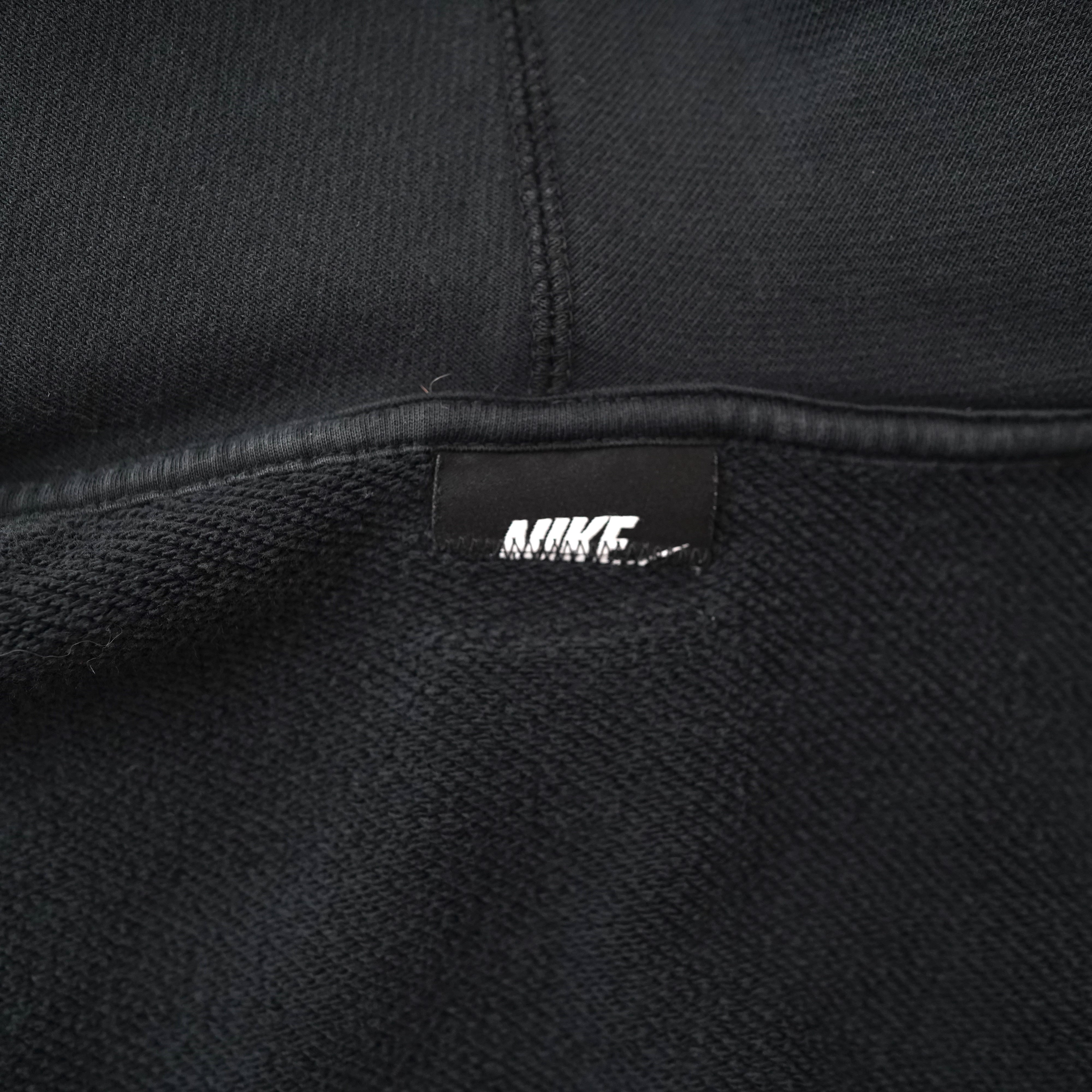nike block futura logo hoodie