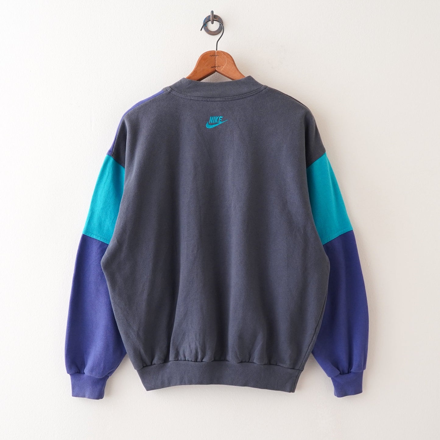 90s NIKE half zip sweat