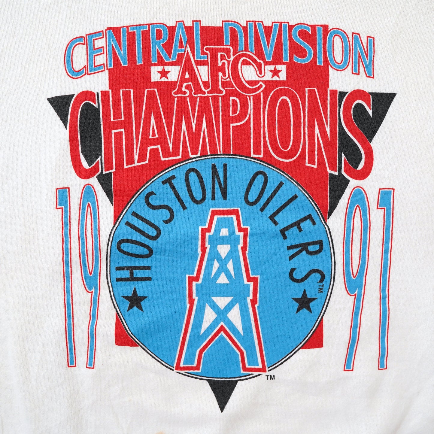 90s HOUSTON OILERS1991 sweet shirts