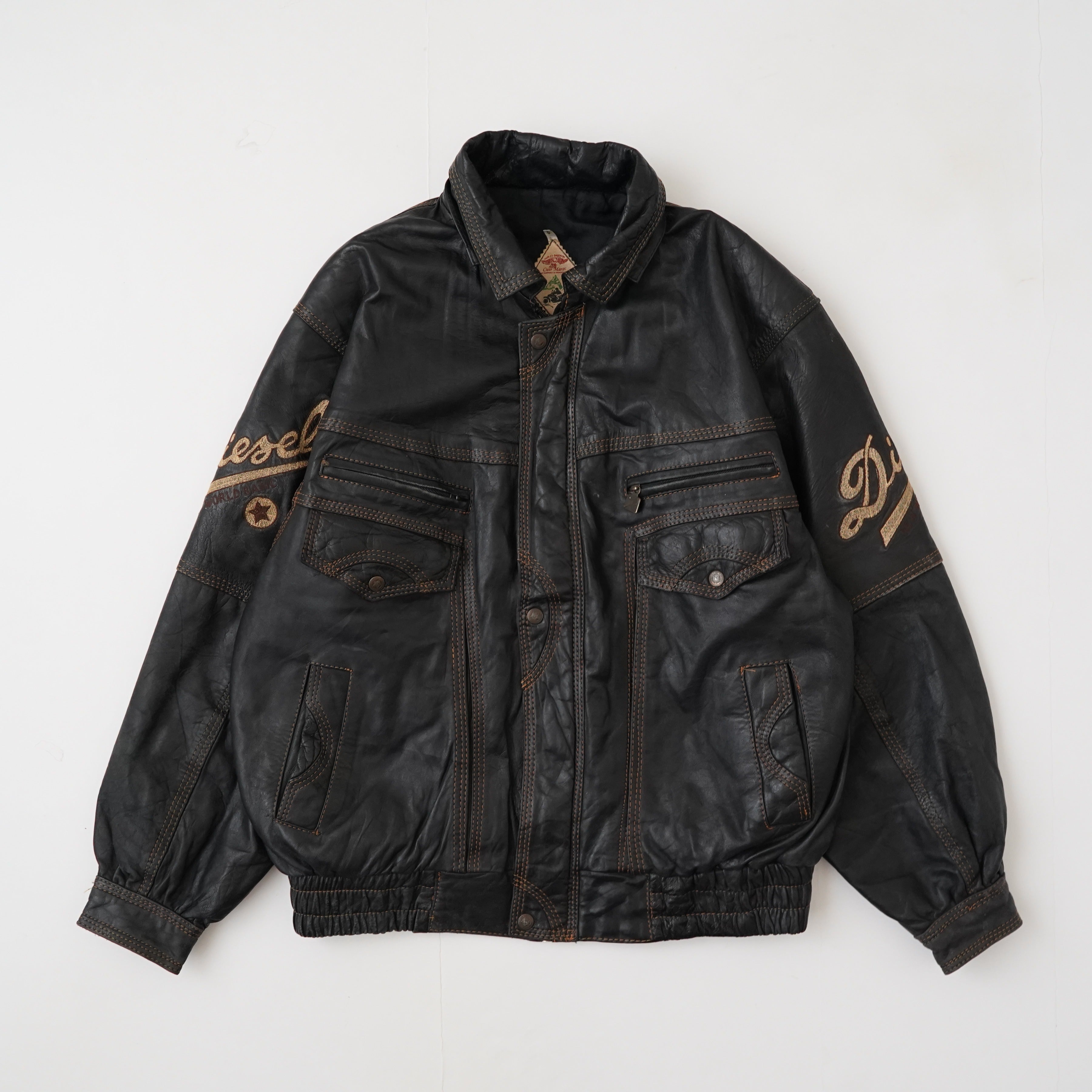 Leather jacket – NEVER KNOWS