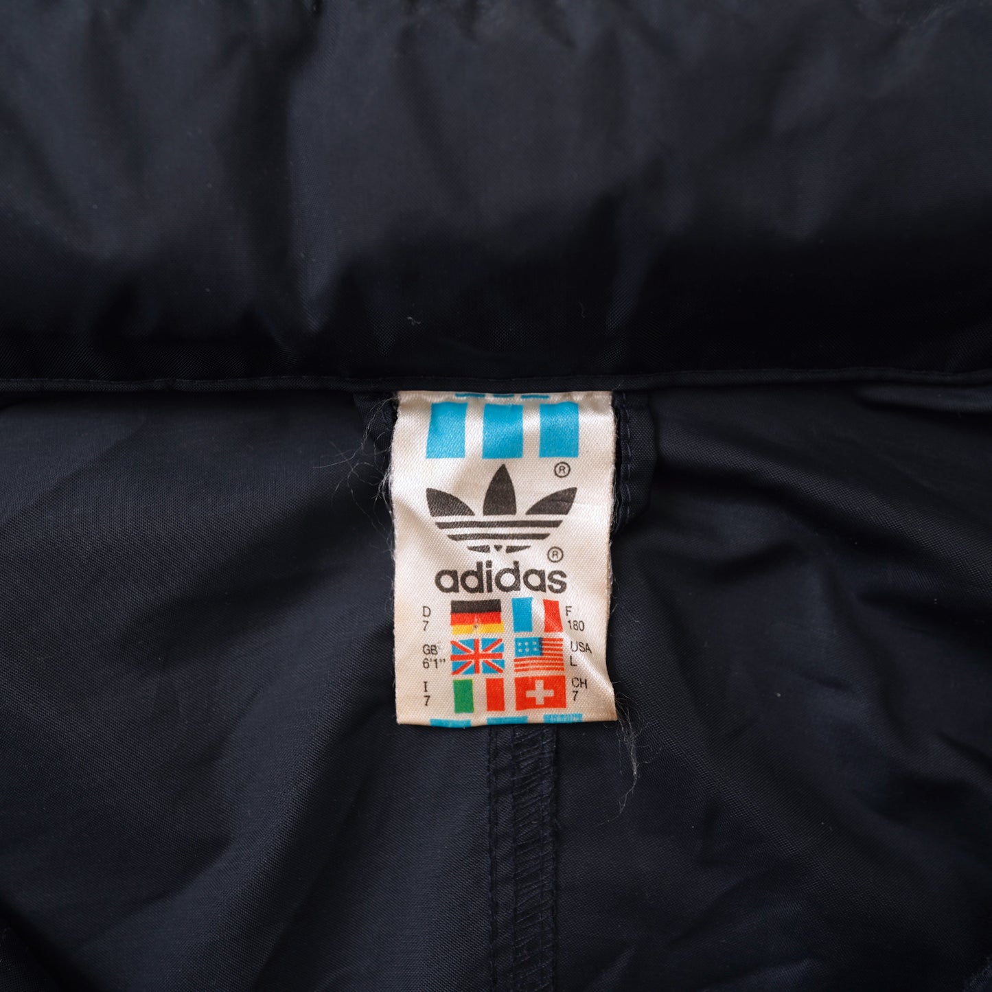 80s adidas nylon jacket