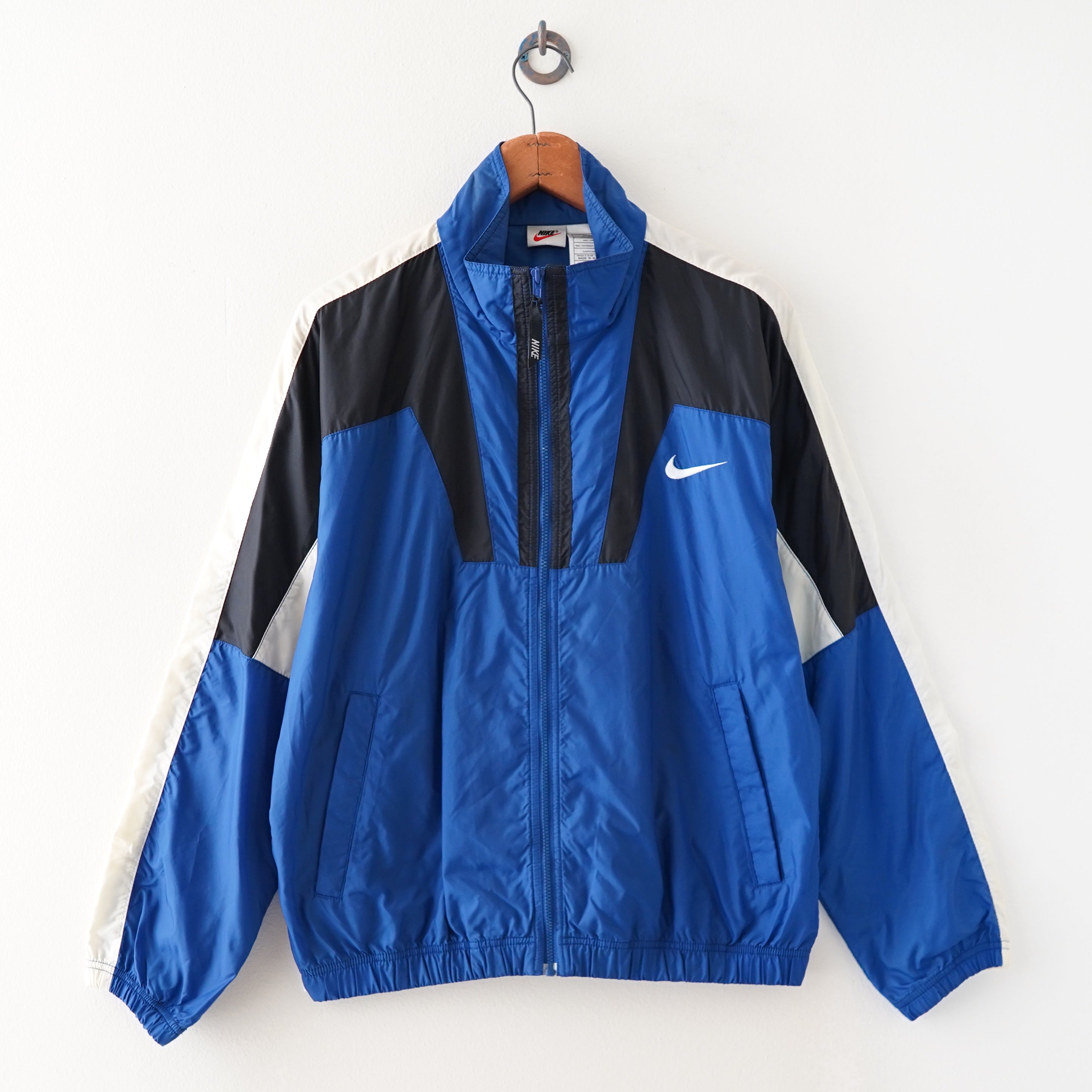 90s NIKE nylon jacket色off-white - ナイロンジャケット