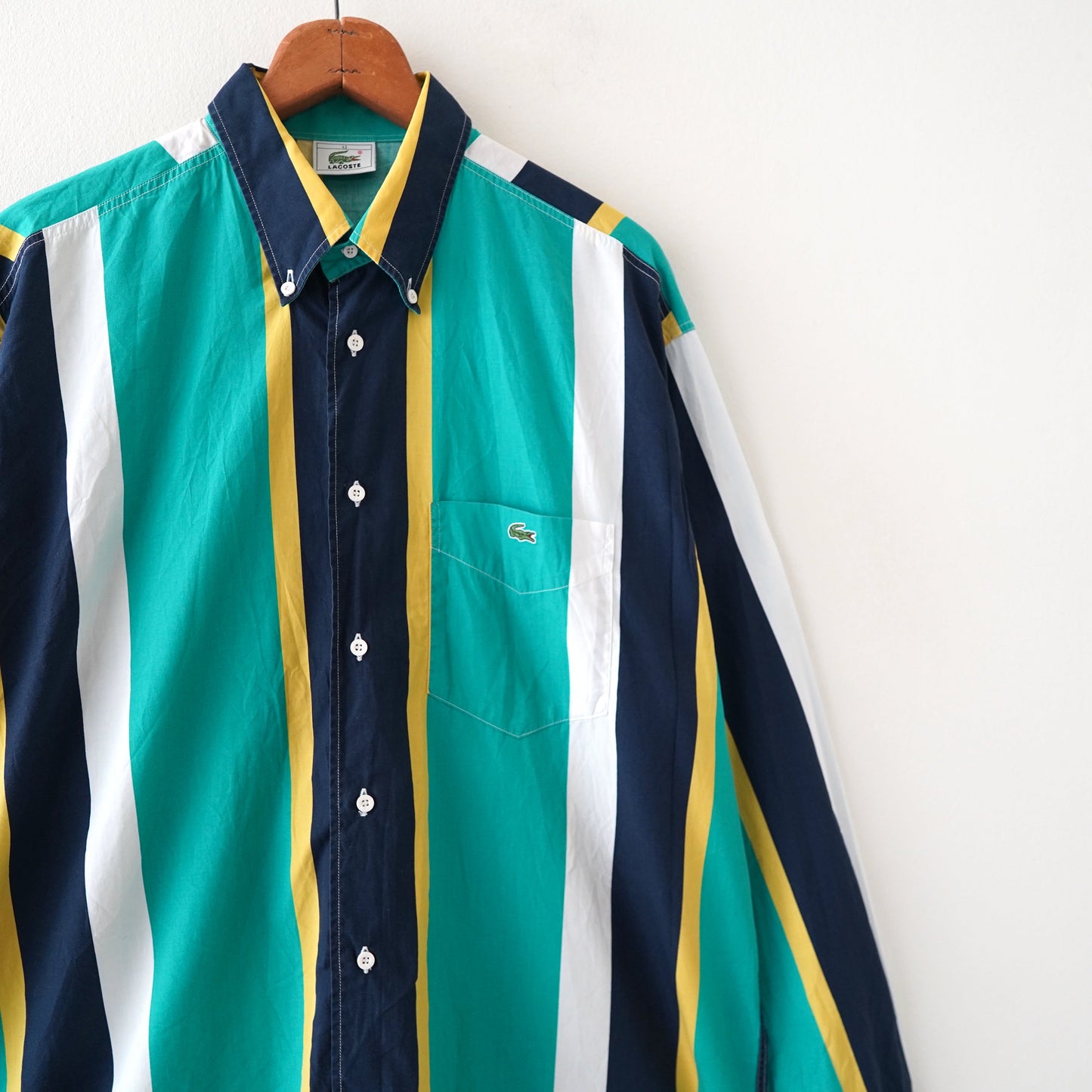 LACOSTE stripe shirt