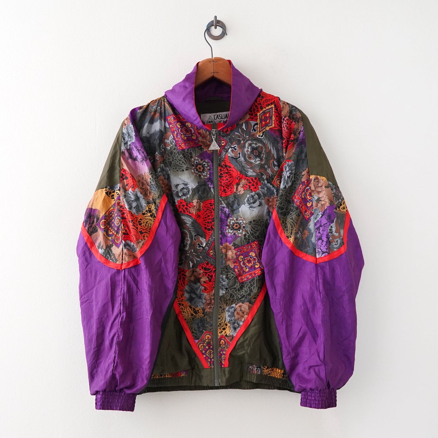 pattern Nylon jacket