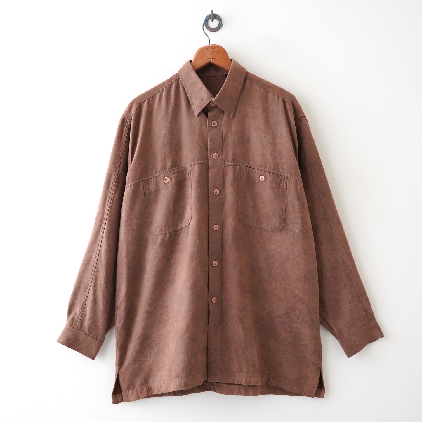 Suede shirt