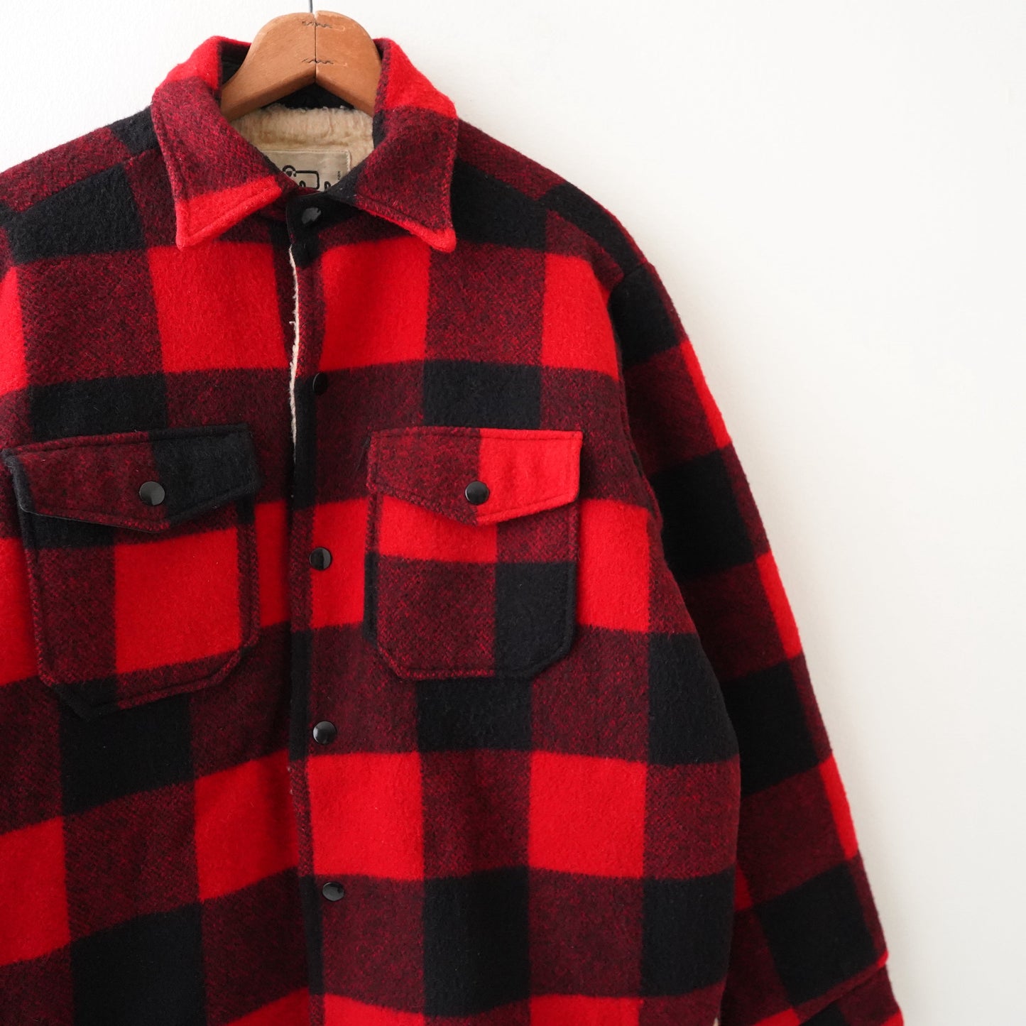 WOOLRICH Check Wool jacket