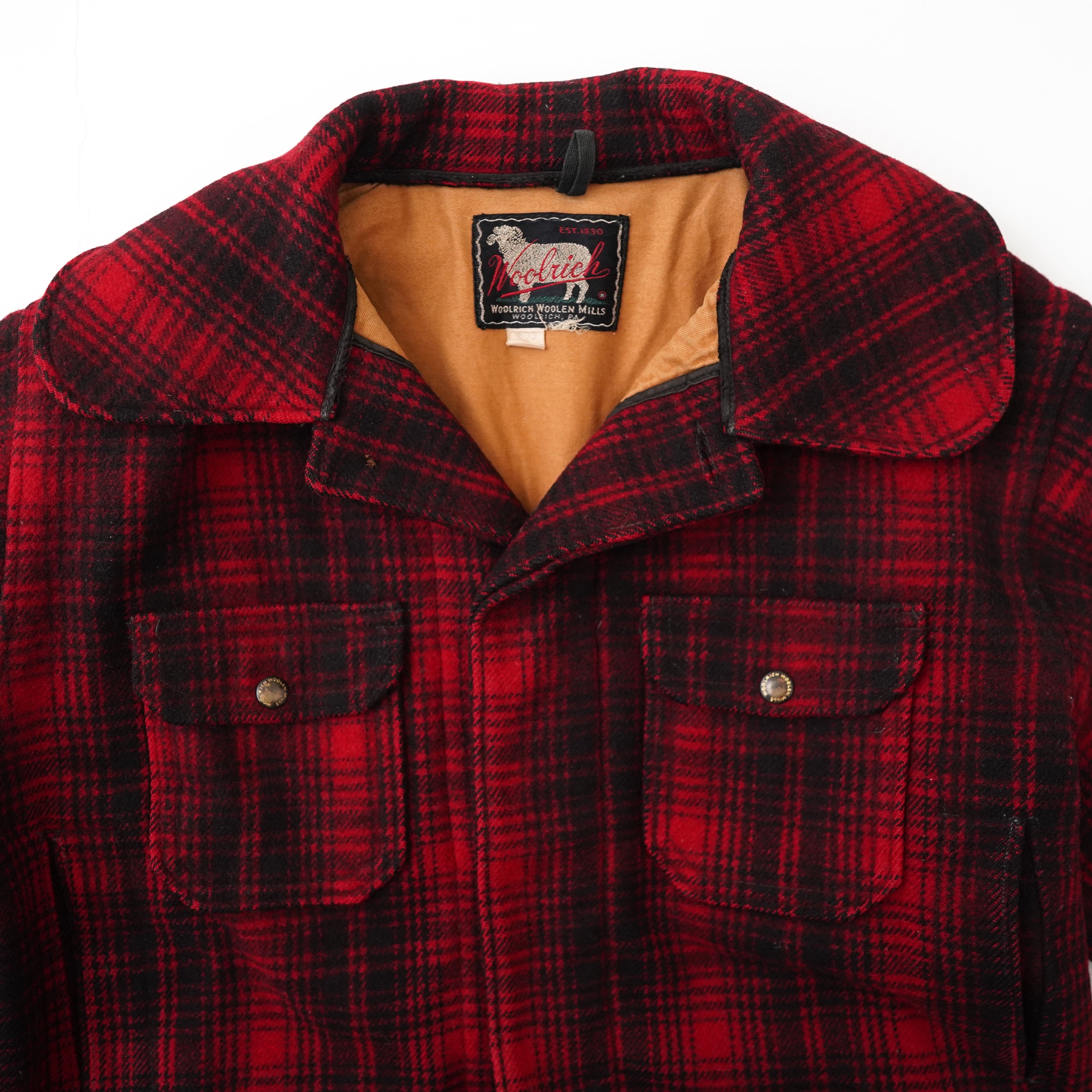 50s WOOLRICH 503 check jacket – NEVER KNOWS