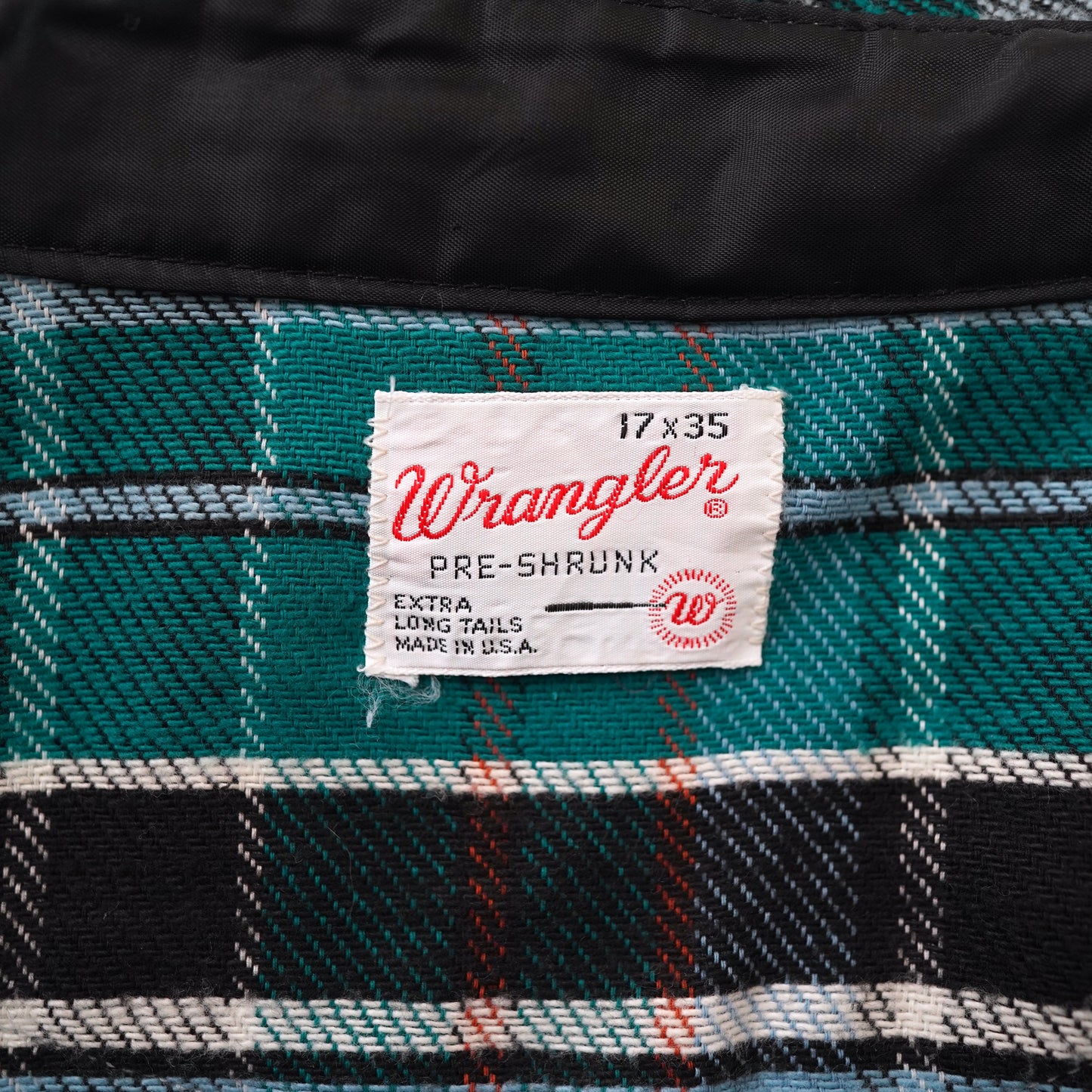 70s Wrangler check shirt