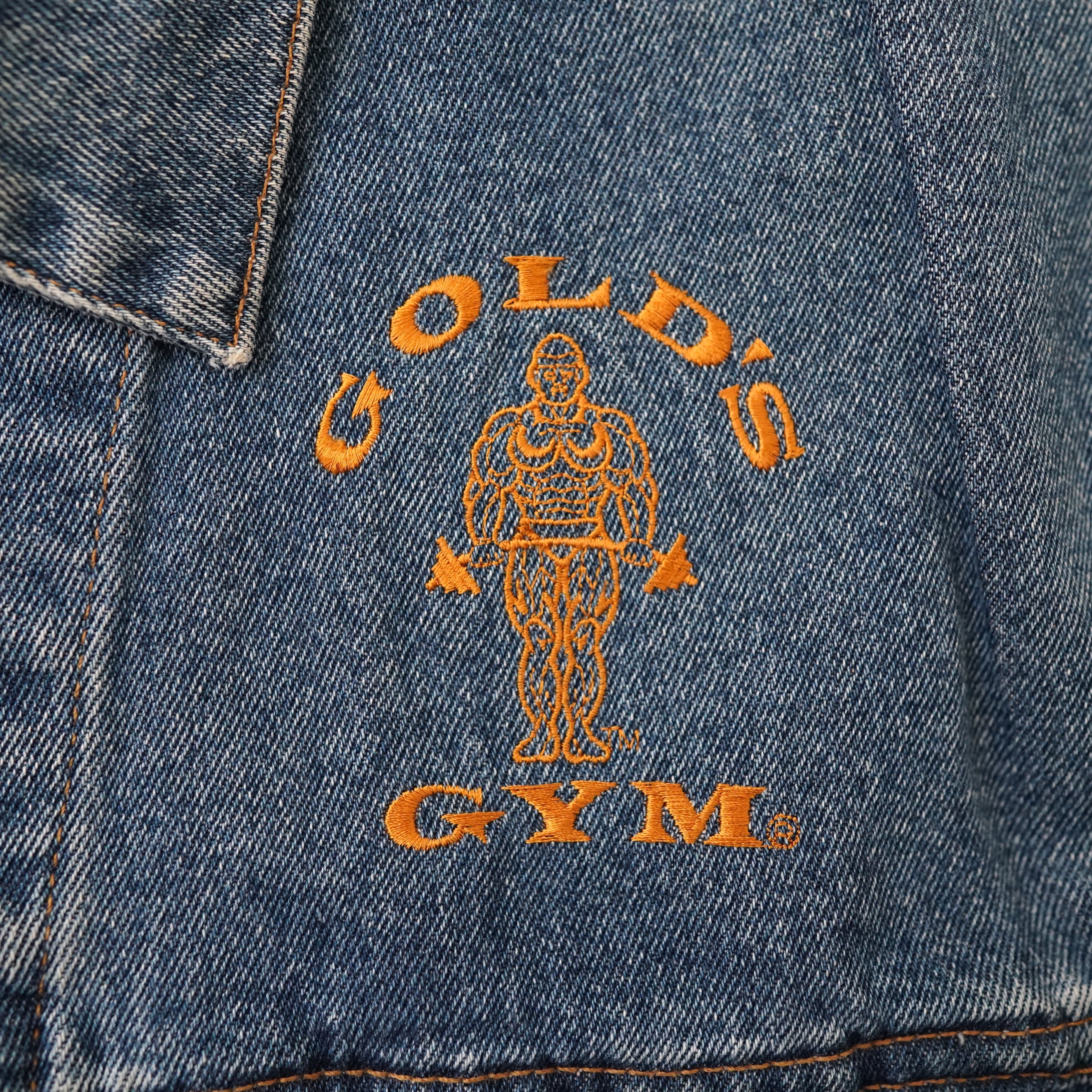 GOLD'S GYM Denim Jacket – NEVERKNOWS