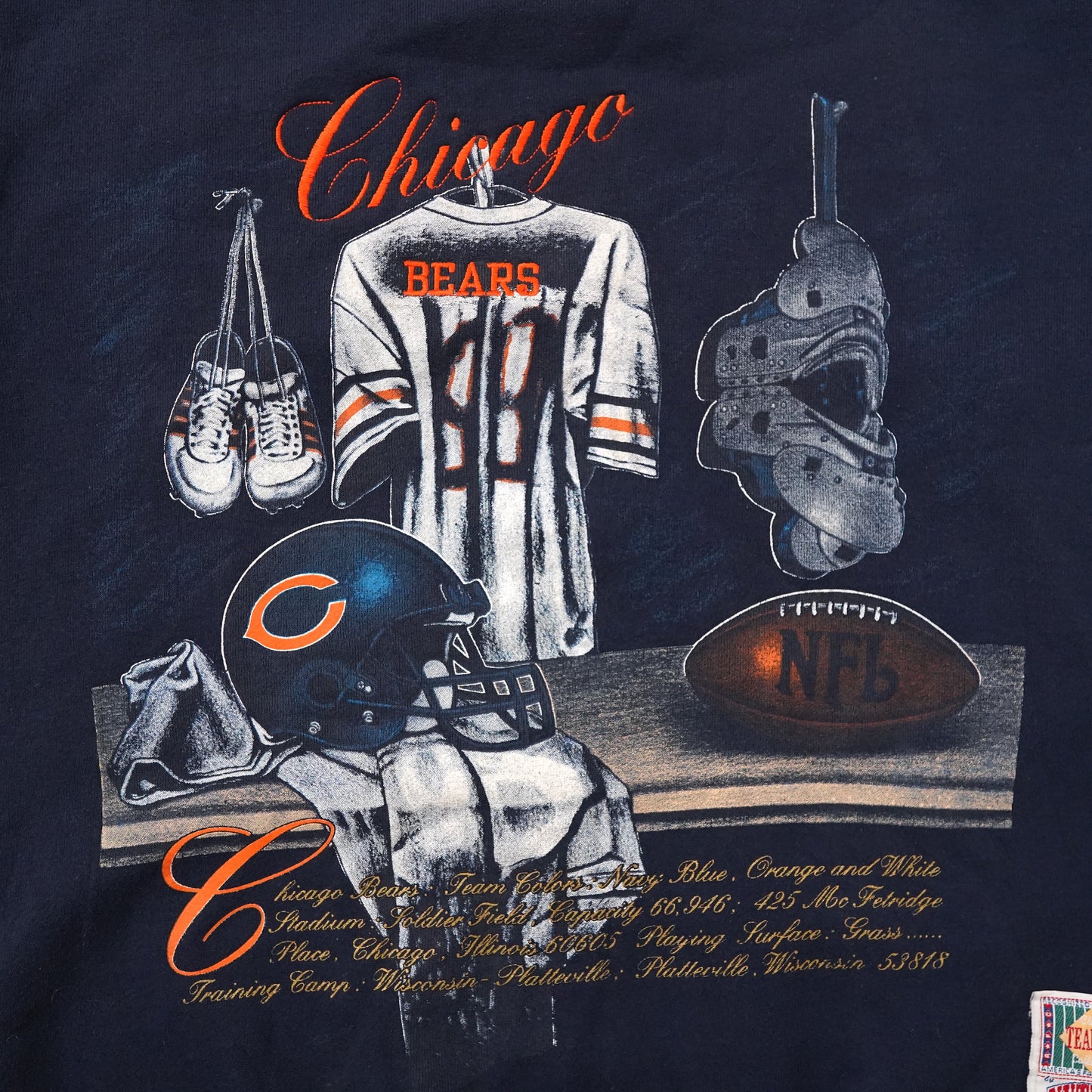 90s Chicago Bears sweat