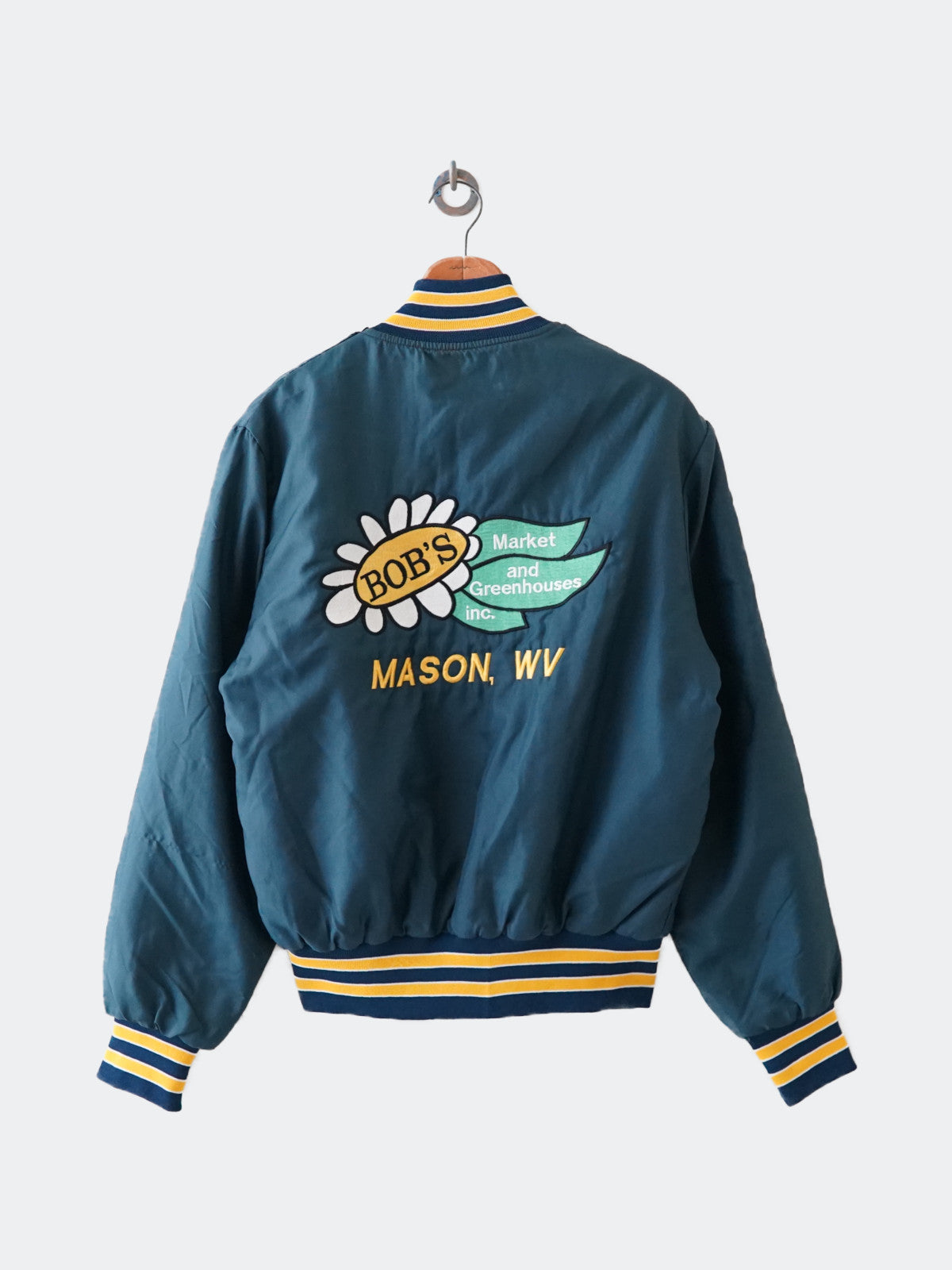 70s Holloway nylon stadium jacket – NEVERKNOWS