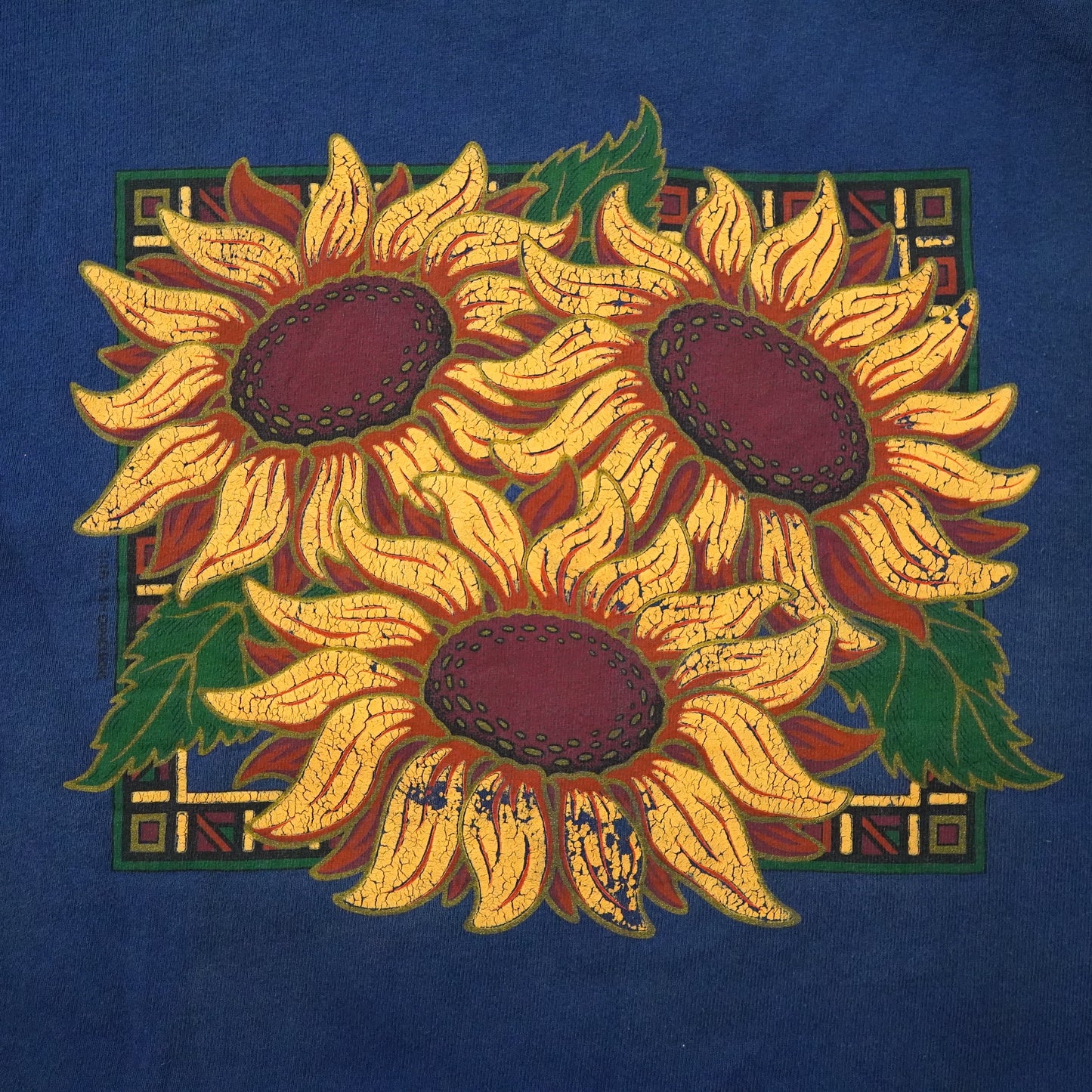 90s Sunflowers print sewat