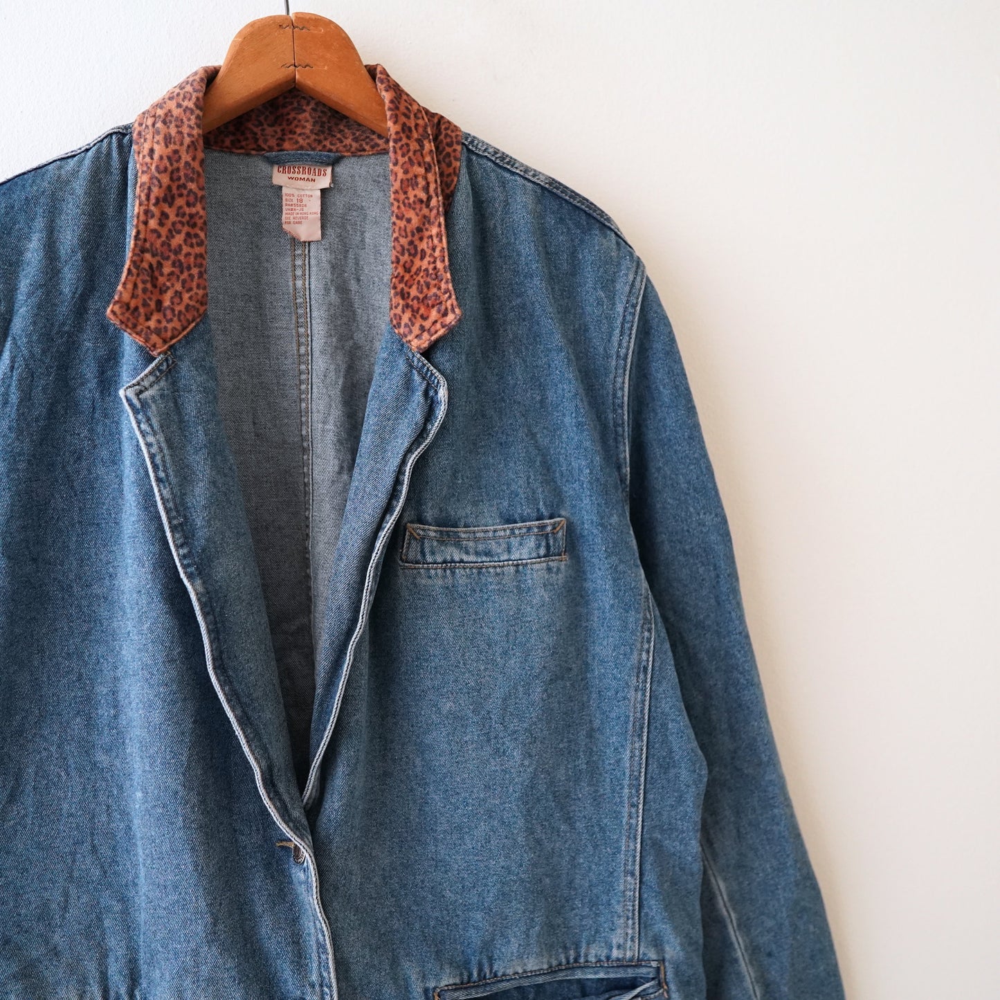 Reopard & Denim Tailored jacket