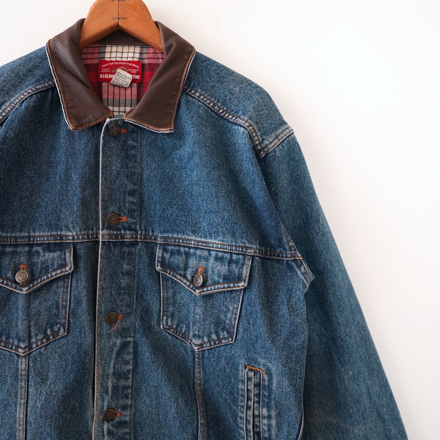 80s Marlboro denim jaket