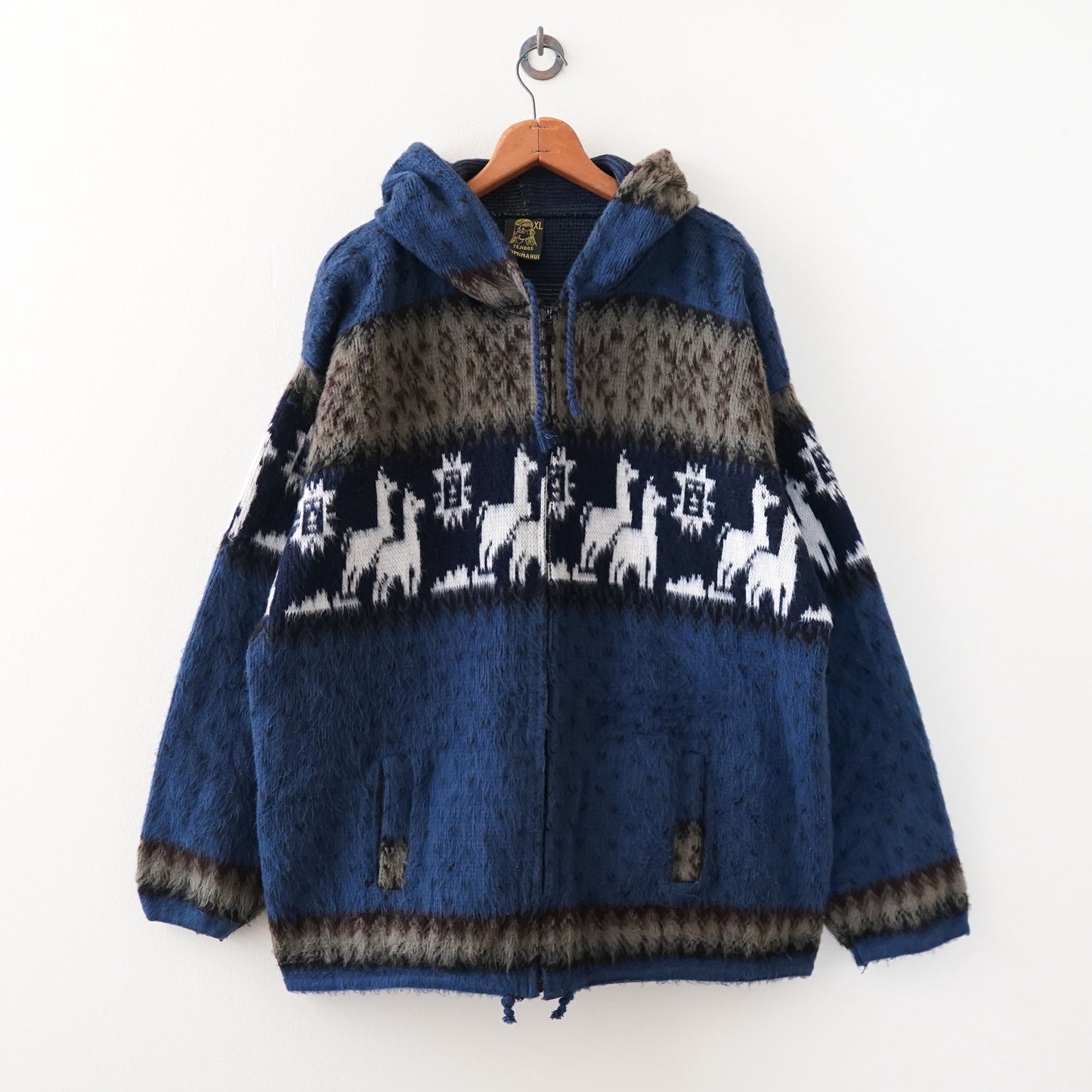 Nordic pattern hoodie