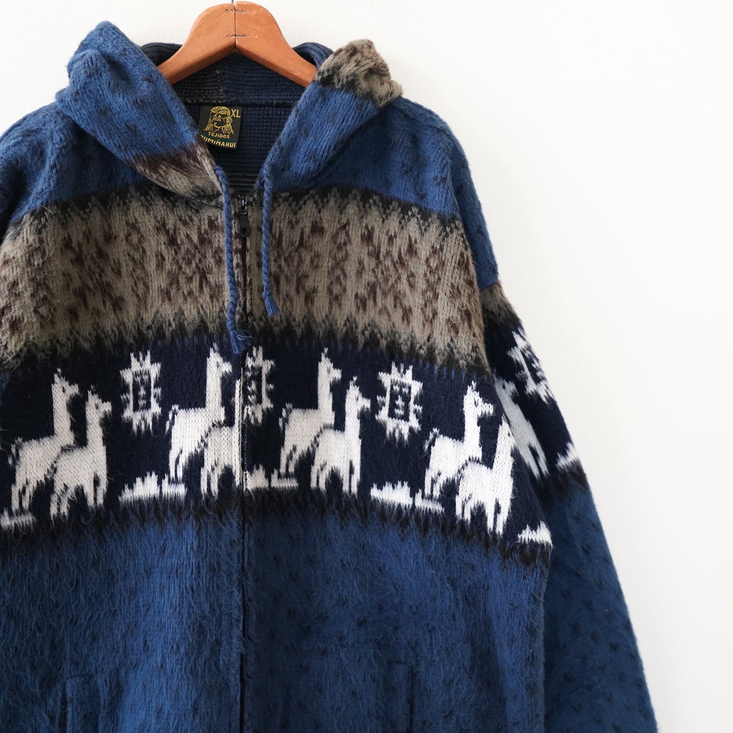 Nordic pattern hoodie