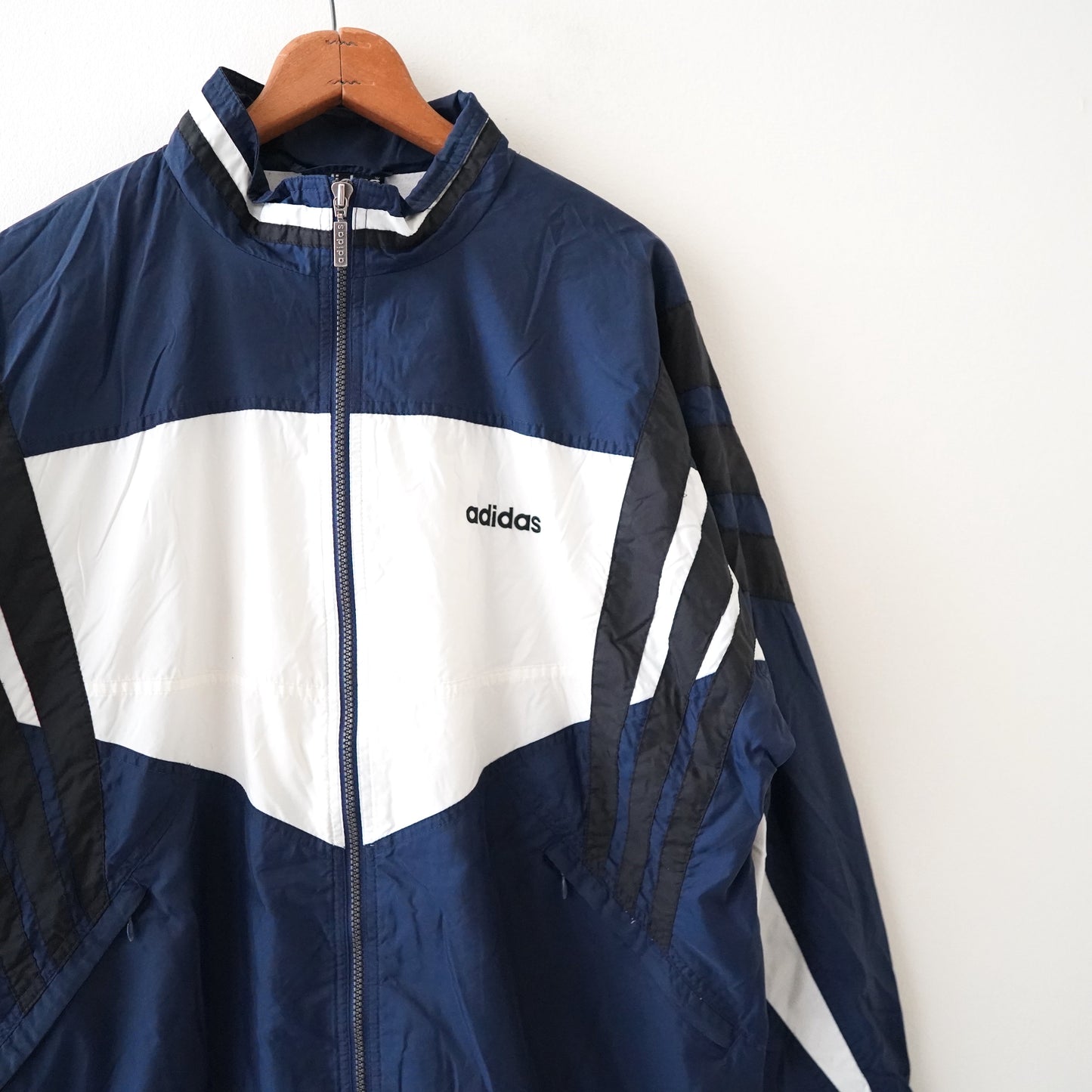 90s adidas nylon track jacket