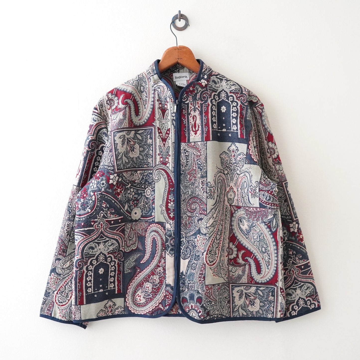 Paisley pattern jacket