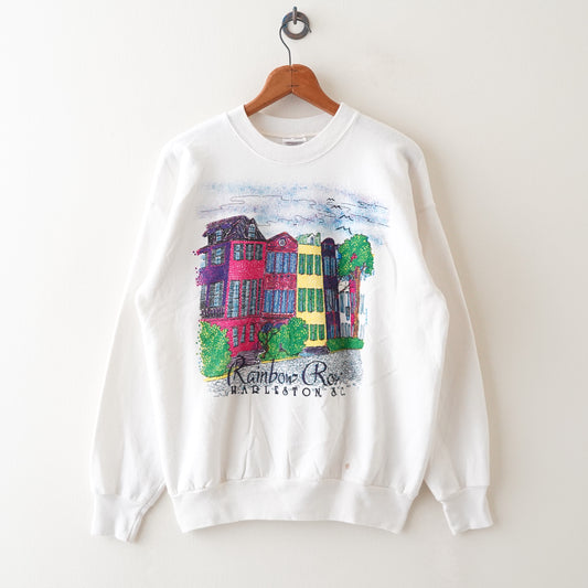 90s Rainbow Row sweat