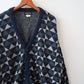 Geometric pattern cardigan