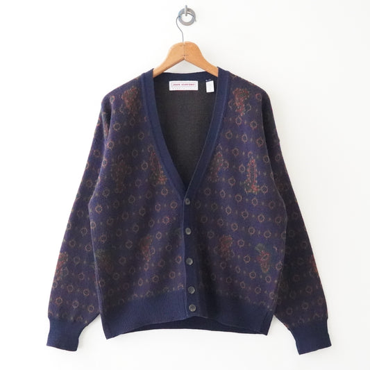 Paisley pattern cardigan