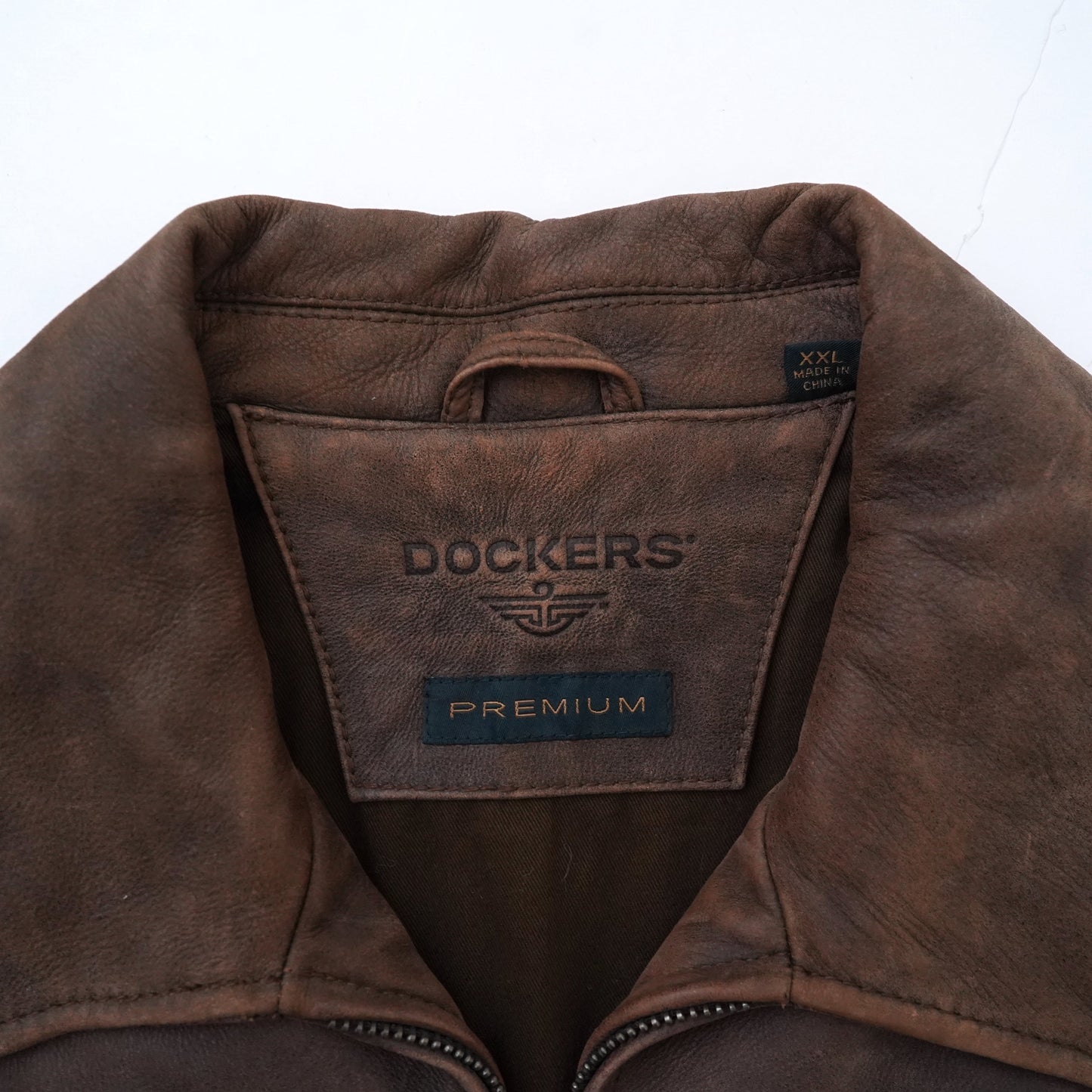 DOCKERS premium leather jacket