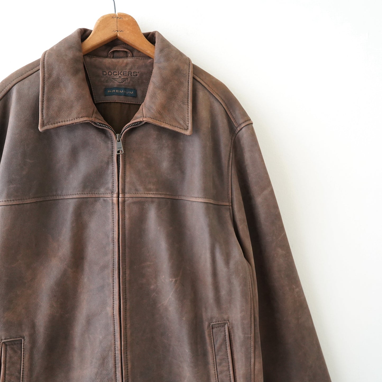 DOCKERS premium leather jacket