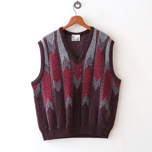 acrylic knit vest