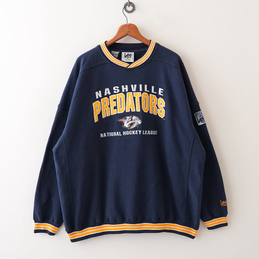 90s NHL Nashville Predators sweat