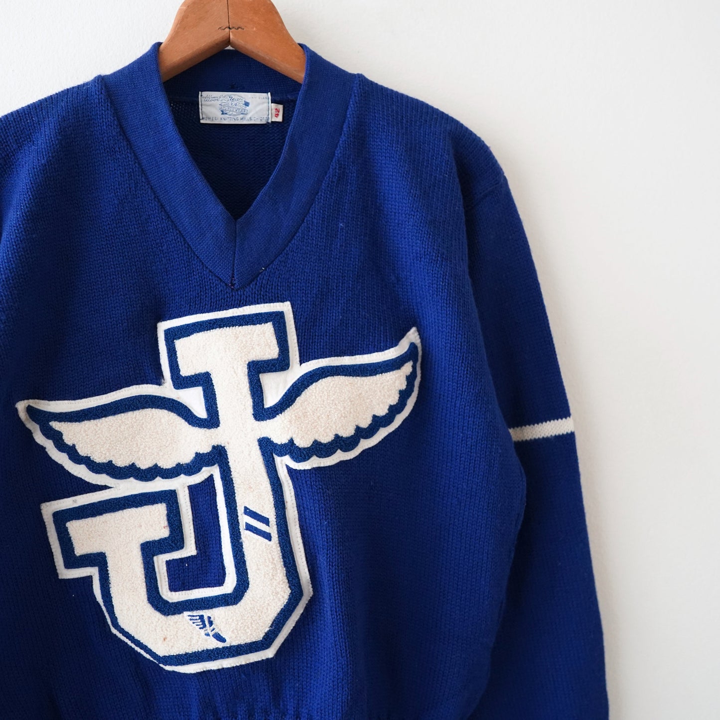 70s Jesuit High School sweater
