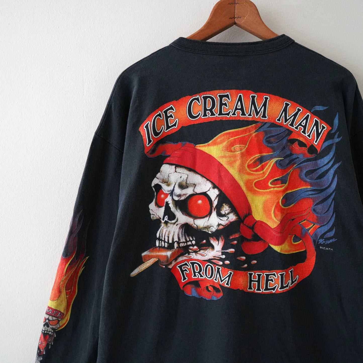 90s ICE CREAM MAN FROM HELL long tee