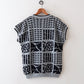 90s Geometric knit vest