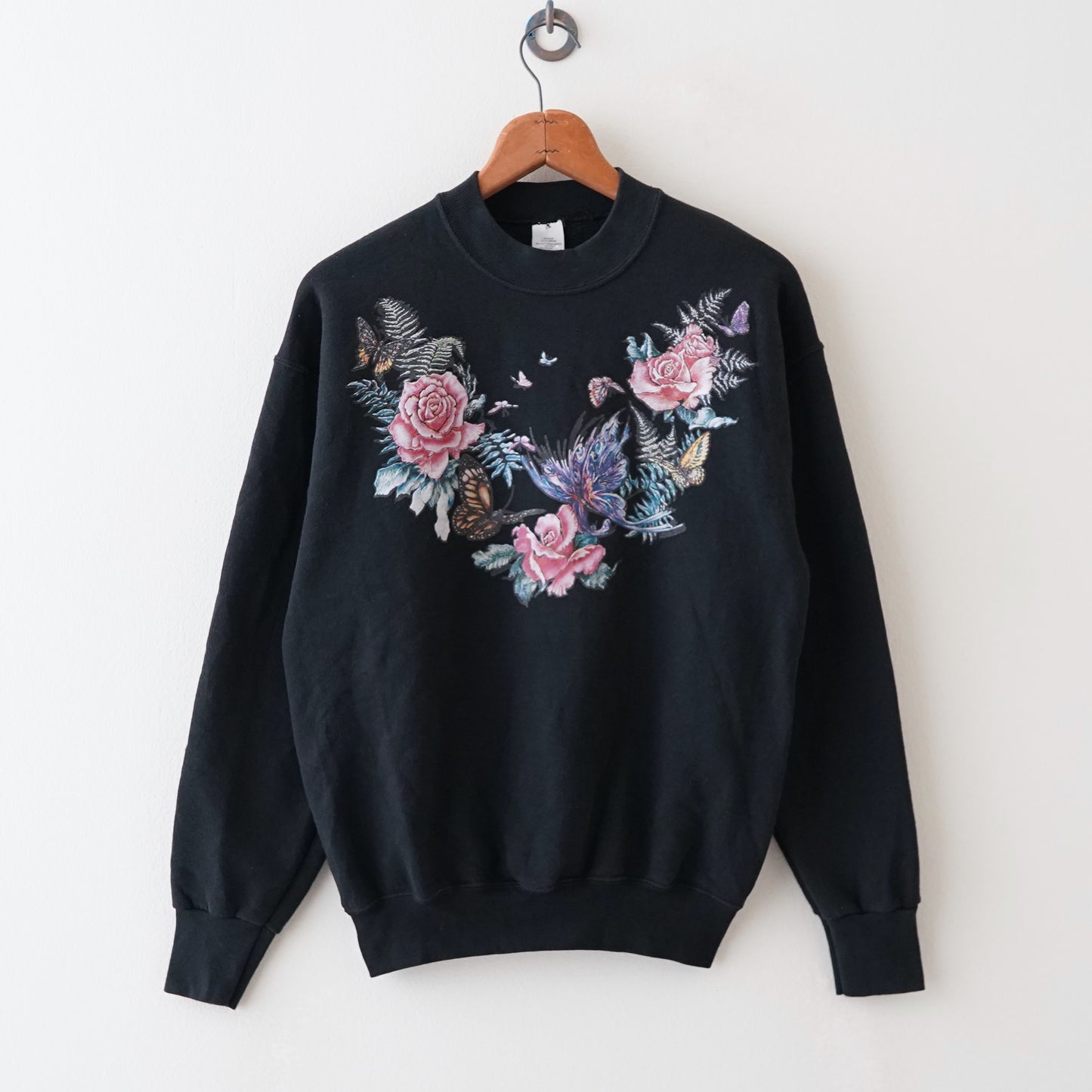 flower printed sweat