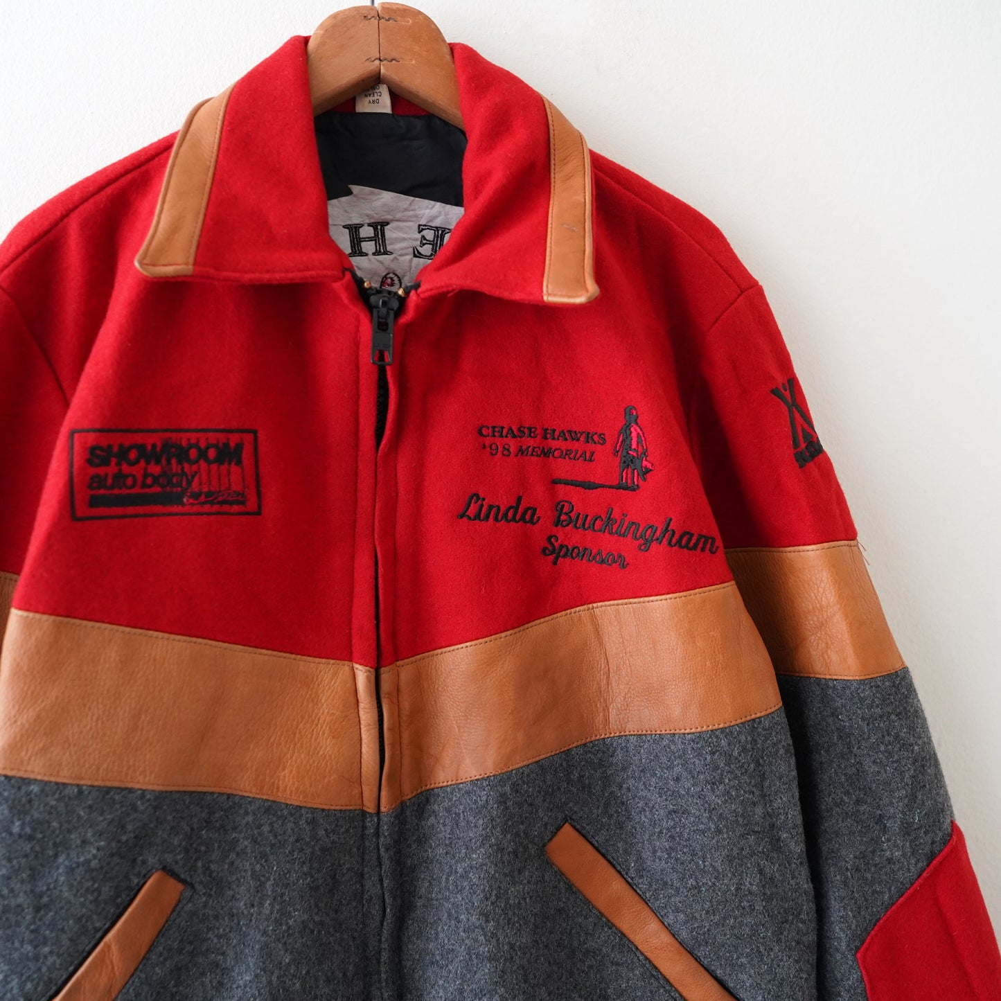 90s Chase Hawks Memorial Association jacket
