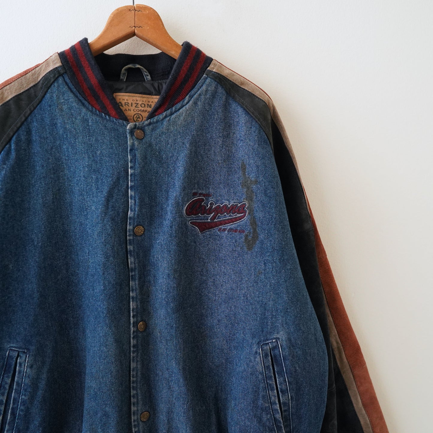 arizona denim stadium jacket